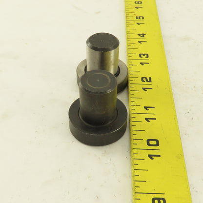 3/4" Dowel 1-1/4" Round Head Hardened Press Fit Locating Pin Lot Of 2