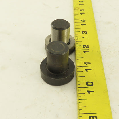 3/4" Dowel 1-1/4" Round Head Hardened Press Fit Locating Pin Lot Of 2