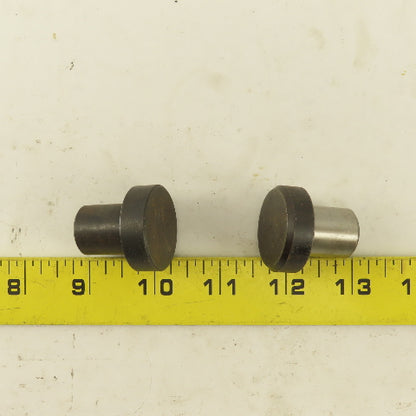 3/4" Dowel 1-1/4" Round Head Hardened Press Fit Locating Pin Lot Of 2
