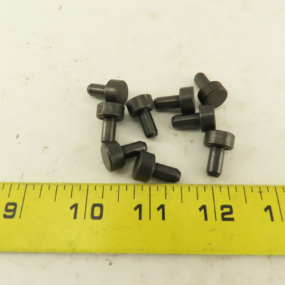 1/4" Dowel 1/2" Round Head Press Fit Locating Pin 1/4" Head Height Lot Of 9