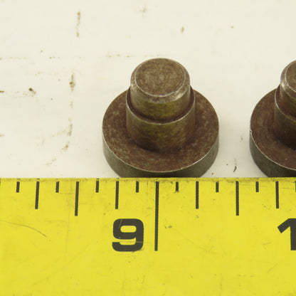 7/16" Step Dowel 3/4" Round Low Head Rest Button 3/16" Head Height Lot Of 5