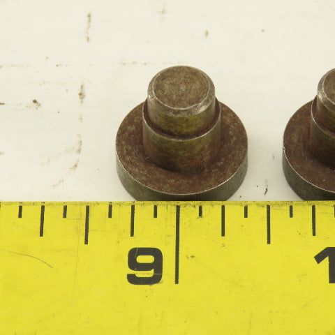 7/16" Step Dowel 3/4" Round Low Head Rest Button 3/16" Head Height Lot Of 5