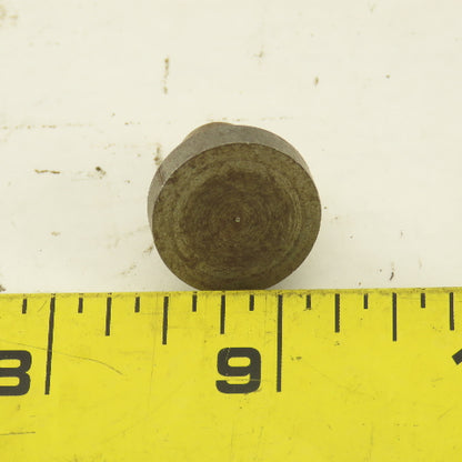 7/16" Step Dowel 3/4" Round Low Head Rest Button 3/16" Head Height Lot Of 5