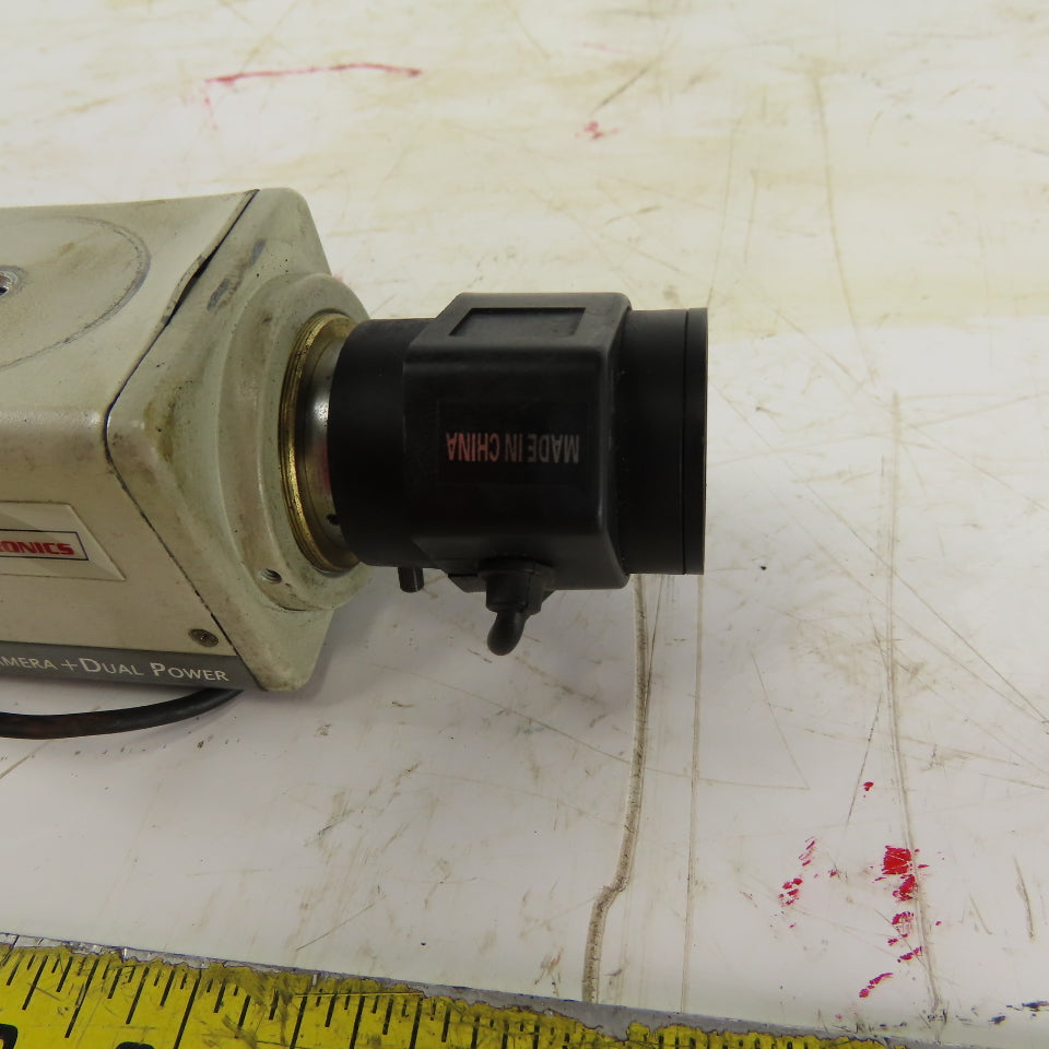ARM Electronics B380 Monochrome Camera EIA DC12V/AC24V W/Zoom Lens