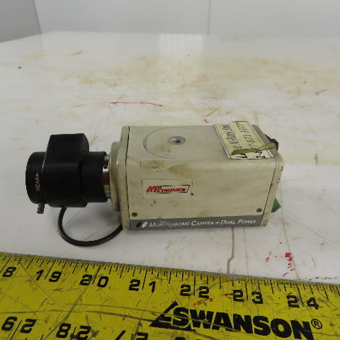 ARM Electronics B380 Monochrome Camera EIA DC12V/AC24V W/Zoom Lens
