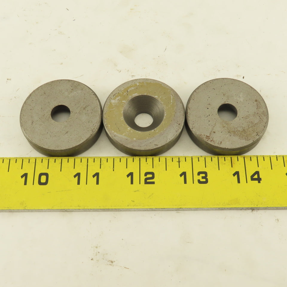 1-5/8" OD x 3/8" Bolt Countersunk Spacer Washer 3/8" Bolt 3/8" Thick Lot Of 3
