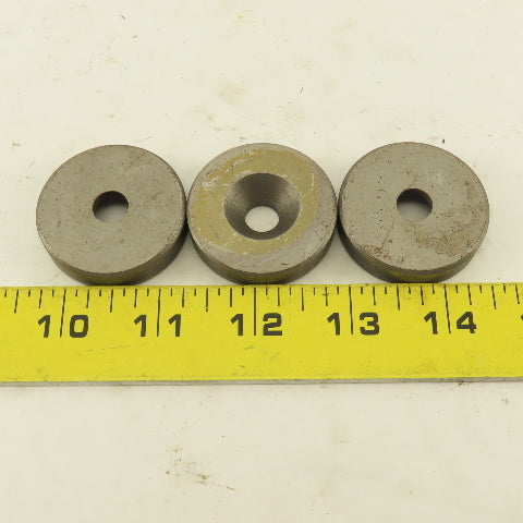 1-5/8" OD x 3/8" Bolt Countersunk Spacer Washer 3/8" Bolt 3/8" Thick Lot Of 3