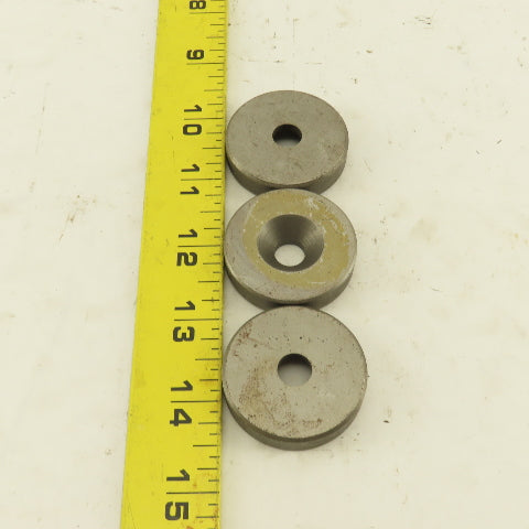 1-5/8" OD x 3/8" Bolt Countersunk Spacer Washer 3/8" Bolt 3/8" Thick Lot Of 3
