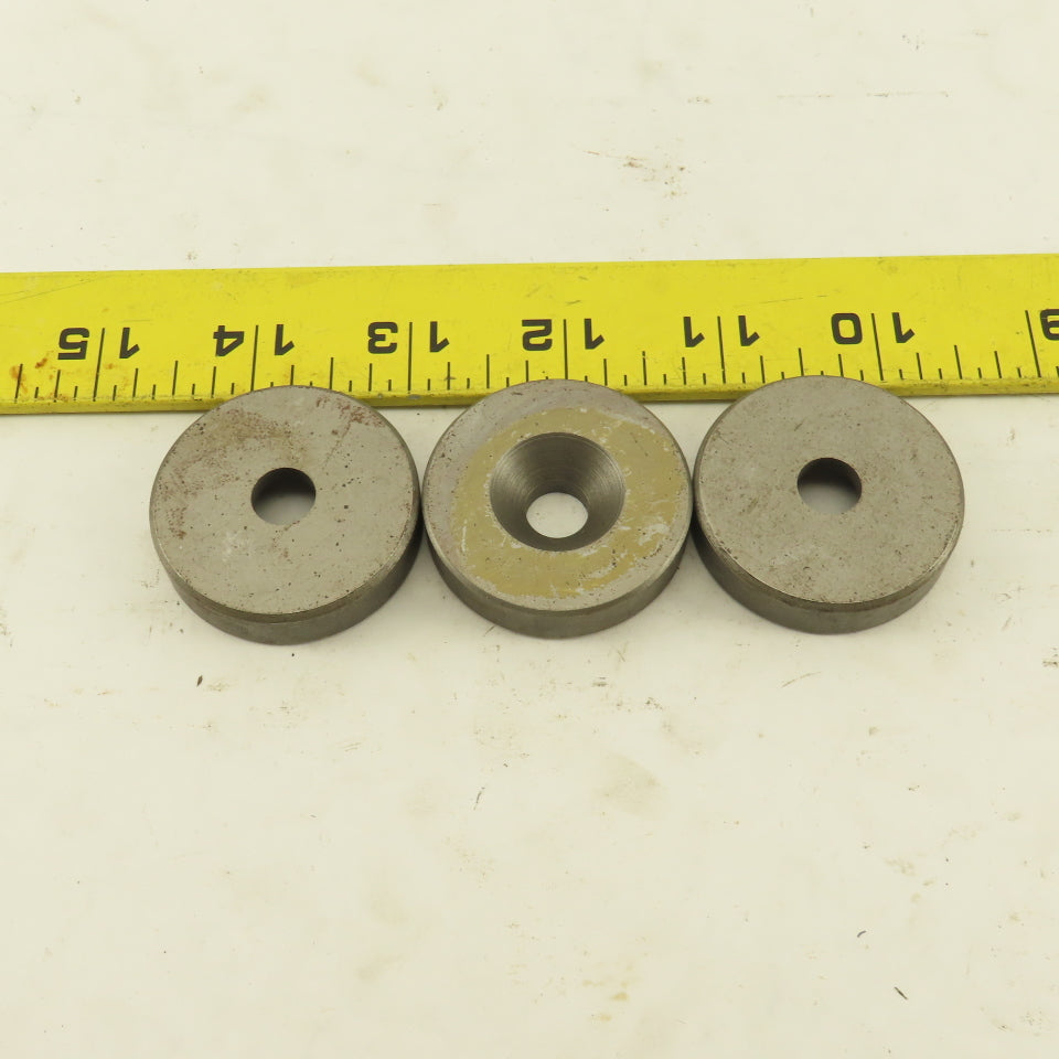 1-5/8" OD x 3/8" Bolt Countersunk Spacer Washer 3/8" Bolt 3/8" Thick Lot Of 3