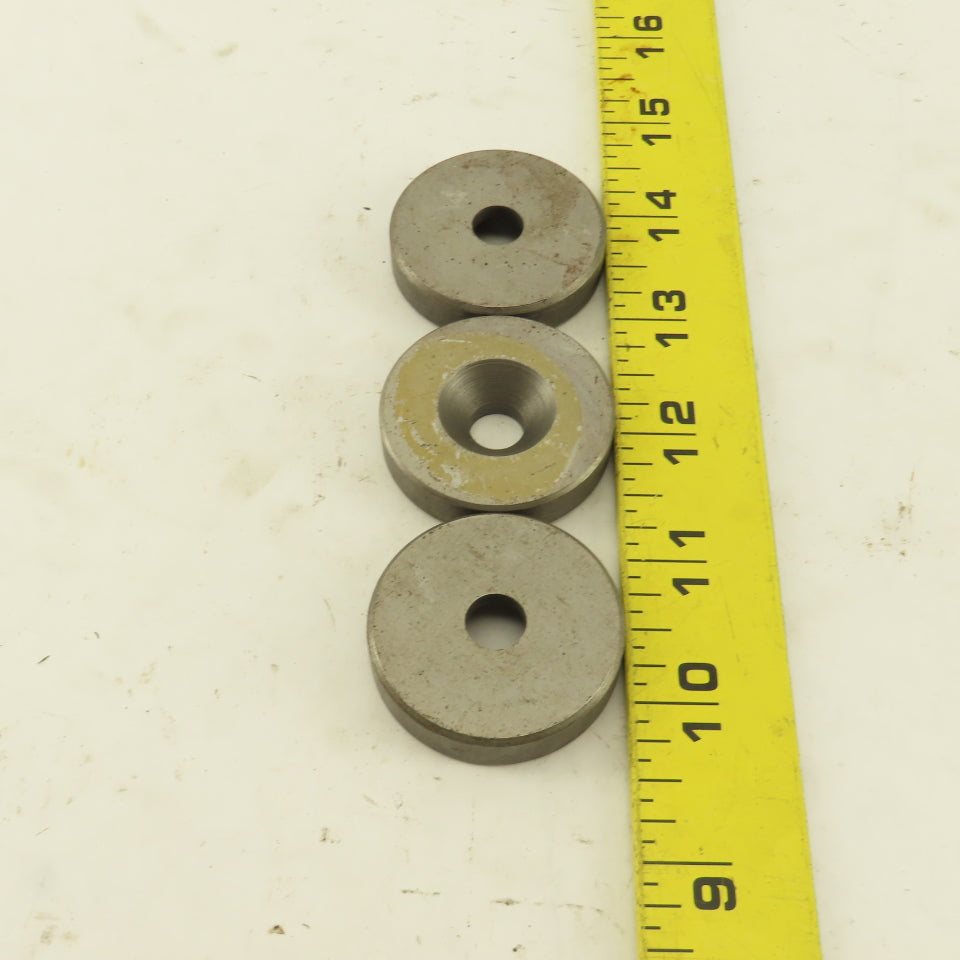 1-5/8" OD x 3/8" Bolt Countersunk Spacer Washer 3/8" Bolt 3/8" Thick Lot Of 3