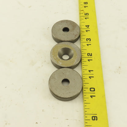 1-5/8" OD x 3/8" Bolt Countersunk Spacer Washer 3/8" Bolt 3/8" Thick Lot Of 3