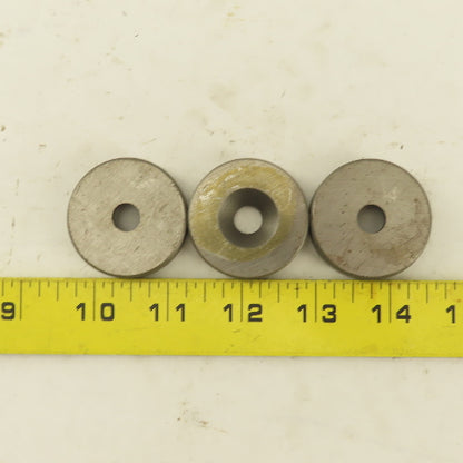 1-5/8" OD x 3/8" Bolt Countersunk Spacer Washer 3/8" Bolt 3/8" Thick Lot Of 3