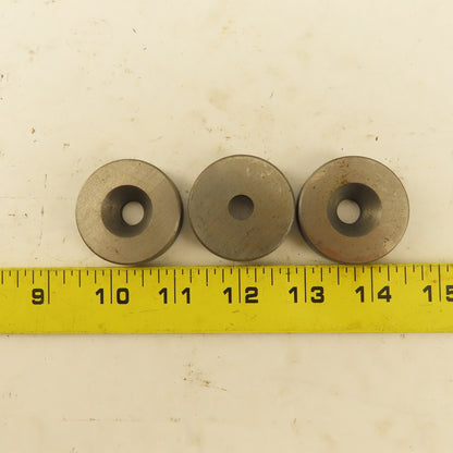 1-5/8" OD x 3/8" Bolt Countersunk Spacer Washer 3/8" Bolt 3/8" Thick Lot Of 3