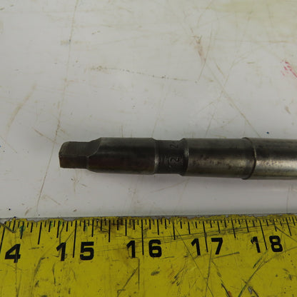 16"OAL MT1 Inside Morse Taper to MT2 Outside Morse Taper 13" Extension Adapter