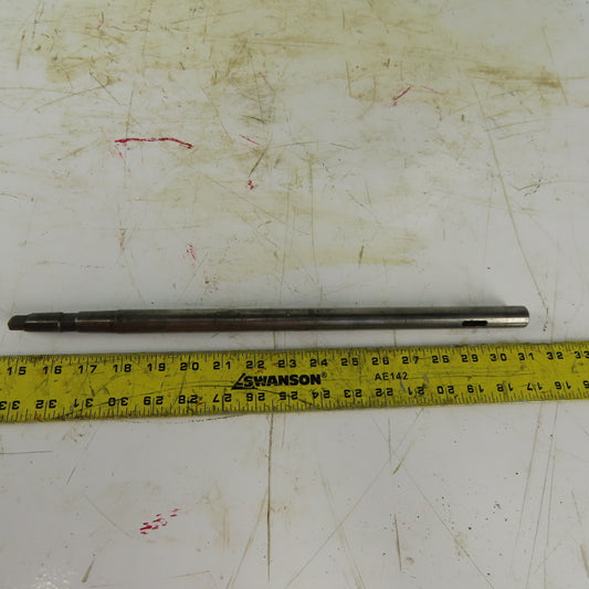 16"OAL MT1 Inside Morse Taper to MT2 Outside Morse Taper 13" Extension Adapter