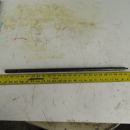 24"OAL MT1 Inside Morse Taper to MT2 Outside Morse Taper 21" Extension Adapter