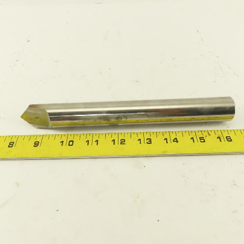 1" Dia. 90° Point Solid Spade Cutter 8-1/2" OAL 1" Straight Shank