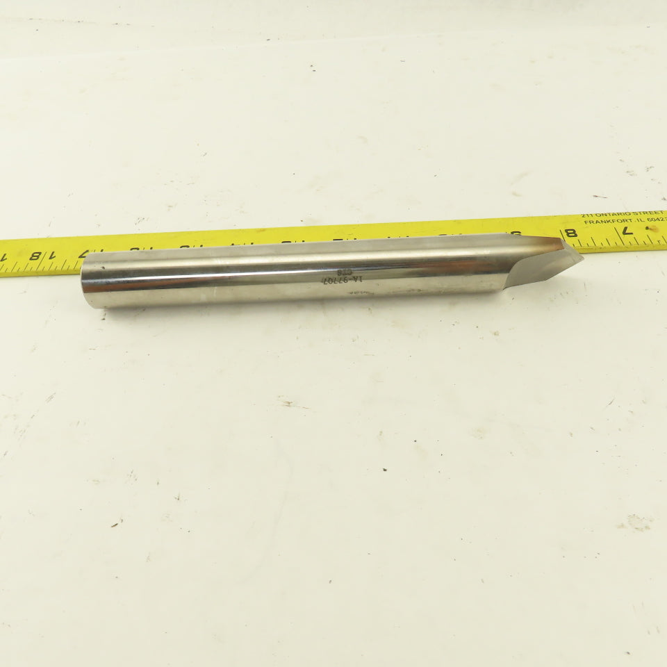 1" Dia. 90° Point Solid Spade Cutter 8-1/2" OAL 1" Straight Shank
