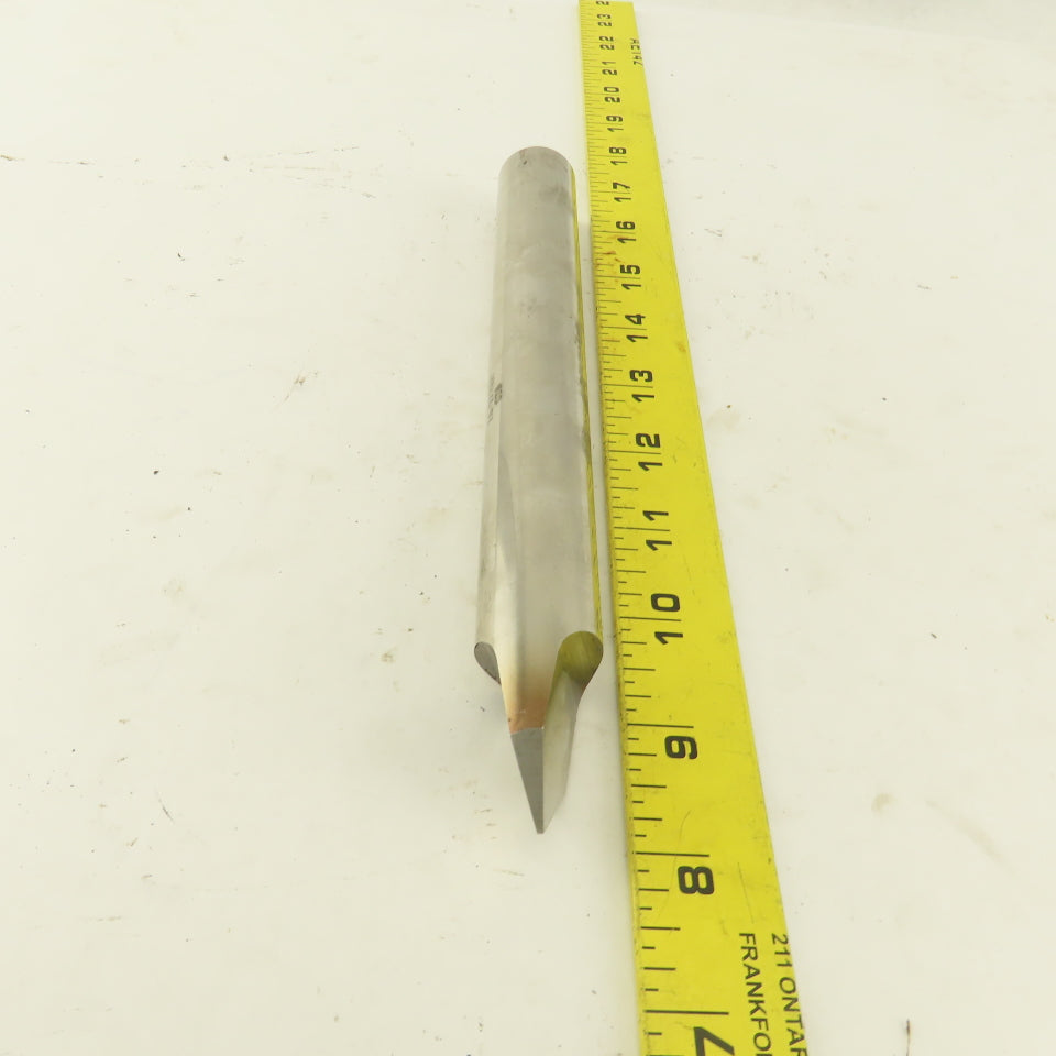 1" Dia. 90° Point Solid Spade Cutter 8-1/2" OAL 1" Straight Shank