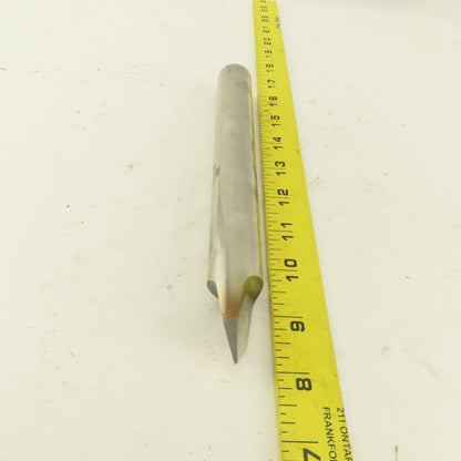 1" Dia. 90° Point Solid Spade Cutter 8-1/2" OAL 1" Straight Shank