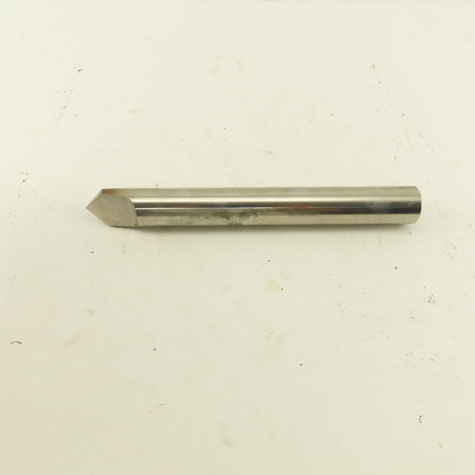 1" Dia. 90° Point Solid Spade Cutter 8-1/2" OAL 1" Straight Shank