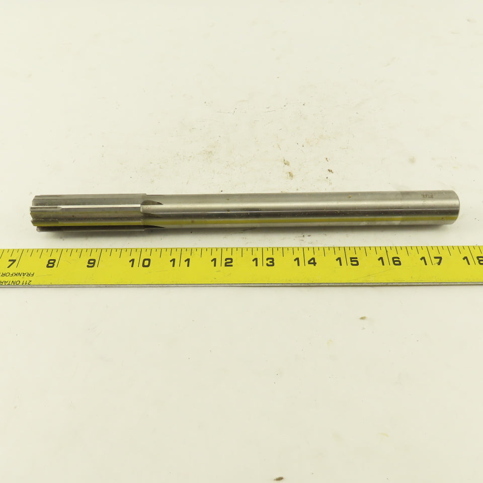 Midstates 3/4" Straight Flute Chucking Reamer 7/8" Shank 8 Edge 10-1/2" OAL