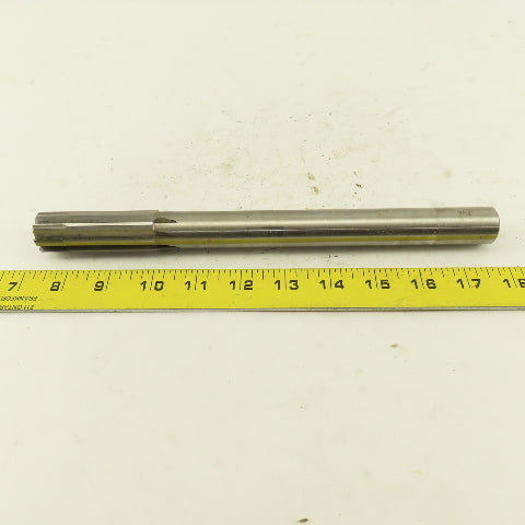 Midstates 3/4" Straight Flute Chucking Reamer 7/8" Shank 8 Edge 10-1/2" OAL