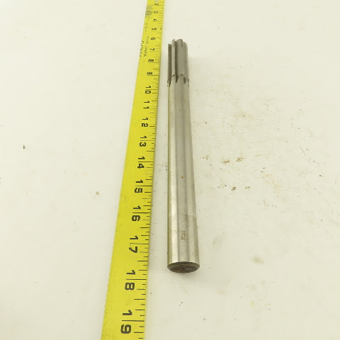 Midstates 3/4" Straight Flute Chucking Reamer 7/8" Shank 8 Edge 10-1/2" OAL