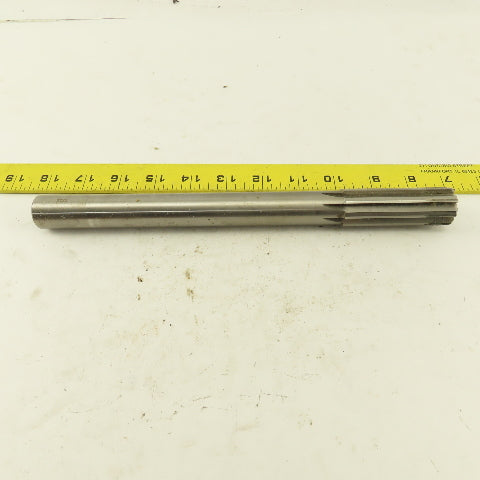 Midstates 3/4" Straight Flute Chucking Reamer 7/8" Shank 8 Edge 10-1/2" OAL