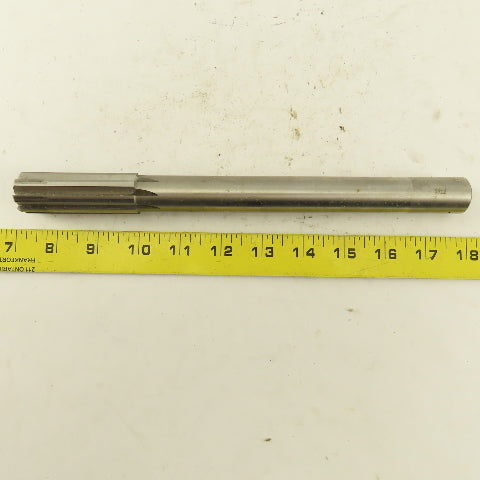 Midstates 3/4" Straight Flute Chucking Reamer 7/8" Shank 8 Edge 10-1/2" OAL
