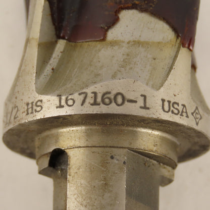 Metcut 167160-1 1-1/2" Dia. 4 Flute Radial Cutter Quick Change Shank