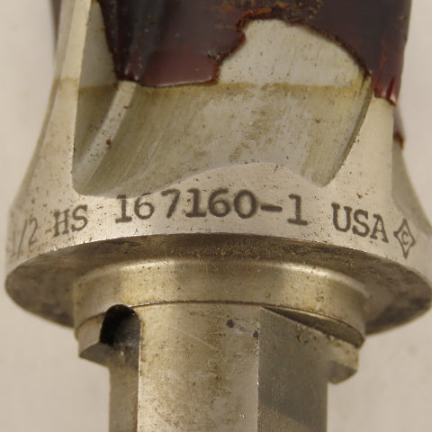 Metcut 167160-1 1-1/2" Dia. 4 Flute Radial Cutter Quick Change Shank