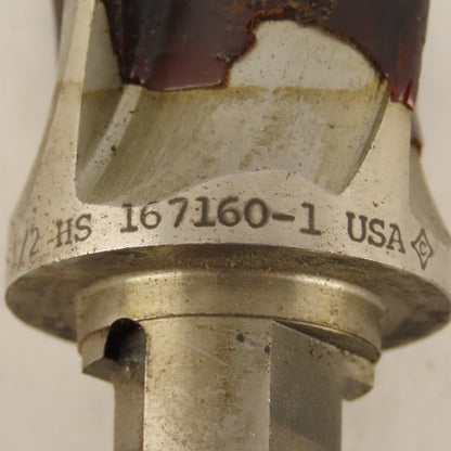 Metcut 167160-1 1-1/2" Dia. 4 Flute Radial Cutter Quick Change Shank