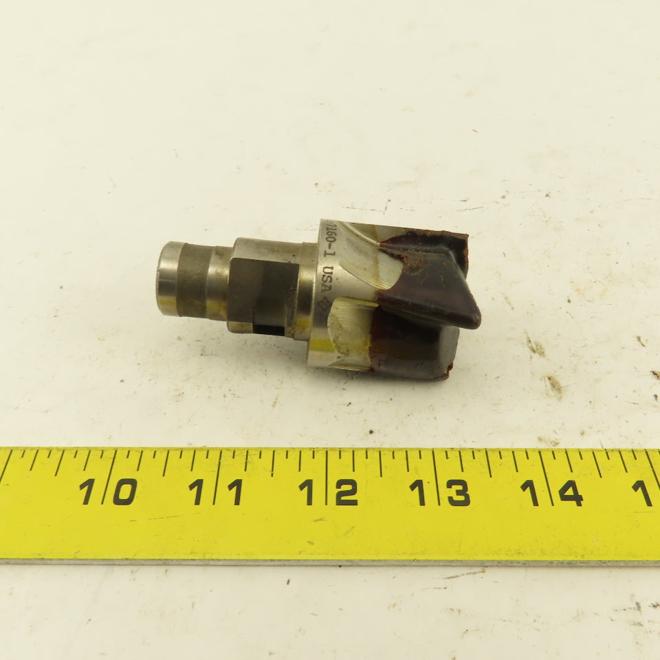 Metcut 167160-1 1-1/2" Dia. 4 Flute Radial Cutter Quick Change Shank