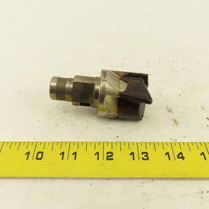Metcut 167160-1 1-1/2" Dia. 4 Flute Radial Cutter Quick Change Shank