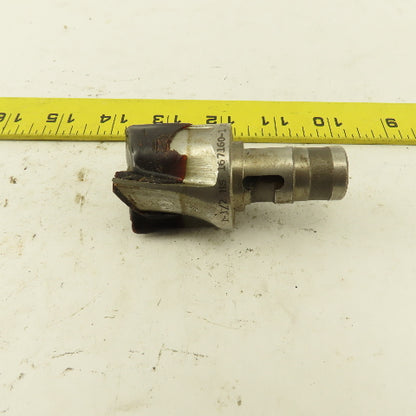 Metcut 167160-1 1-1/2" Dia. 4 Flute Radial Cutter Quick Change Shank