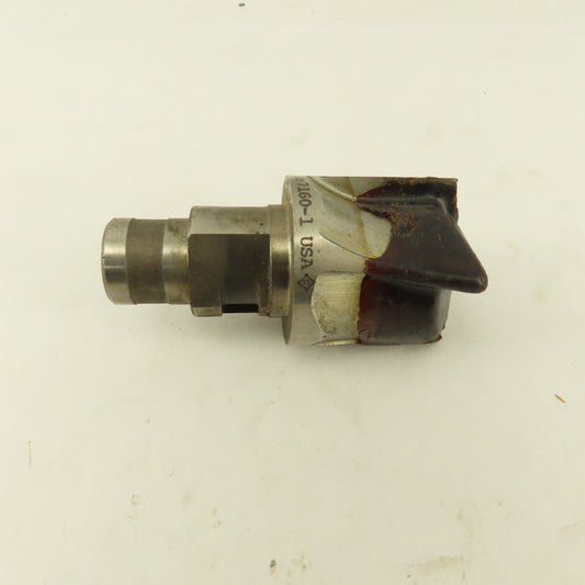 Metcut 167160-1 1-1/2" Dia. 4 Flute Radial Cutter Quick Change Shank
