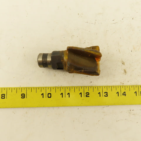 Metcut 120-4150 1-1/2" Dia. M7 4 Flute Radial Cutter Quick Change Shank
