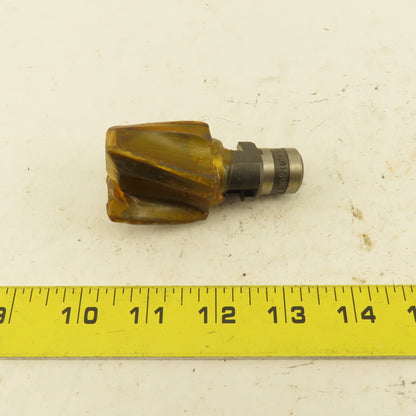 Metcut 120-4150 1-1/2" Dia. M7 4 Flute Radial Cutter Quick Change Shank