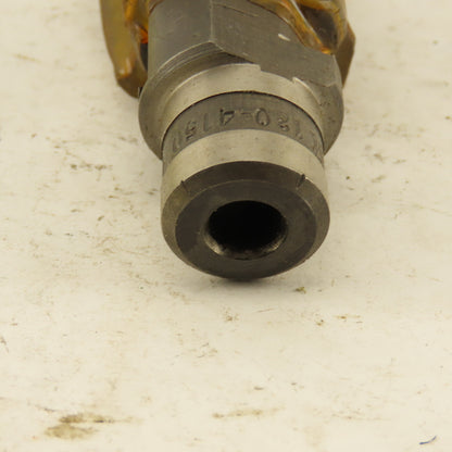 Metcut 120-4150 1-1/2" Dia. M7 4 Flute Radial Cutter Quick Change Shank