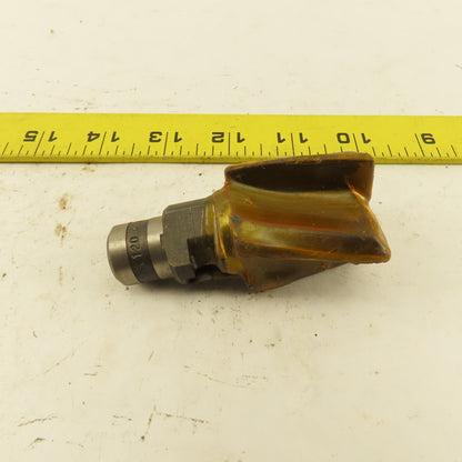 Metcut 120-4150 1-1/2" Dia. M7 4 Flute Radial Cutter Quick Change Shank
