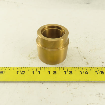 1-3/8" ID X 2-1/4" OD Brass Cylinder Rod Bushing  Gland