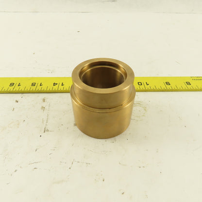 1-3/8" ID X 2-1/4" OD Brass Cylinder Rod Bushing  Gland