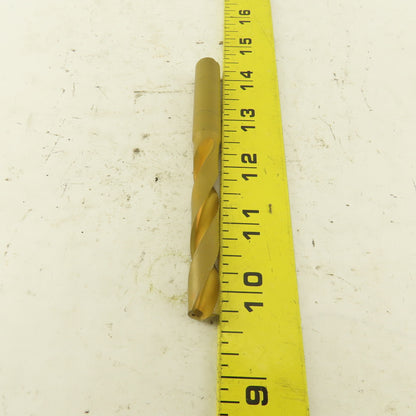 Hertel 10.65mm Dia. Coolant Fed Solid Carbide TiN Coated Twist Drill