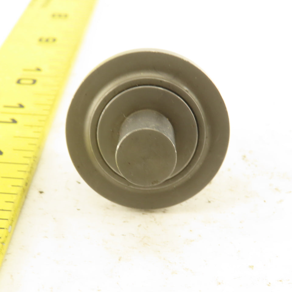 1-1/8" Cam Follower Track Roller Flange 15/32" Stud