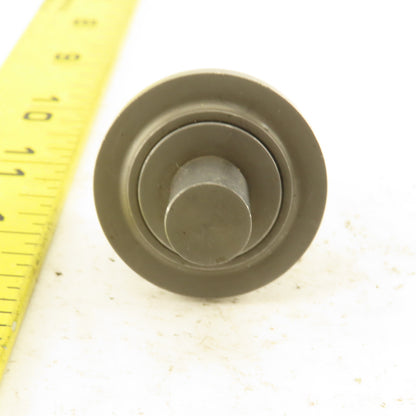 1-1/8" Cam Follower Track Roller Flange 15/32" Stud