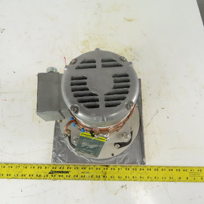 Baldor 3Hp Jacketed liquid Cooled Electric Motor 56CZ Frame 180/220V 3PH 50/60Hz