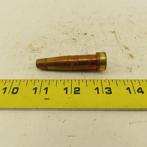 Harris 6290-1-1/2 VVC Oxy-Propane Natural Gas Cutting Torch Tip 1-1/2" 2-3"