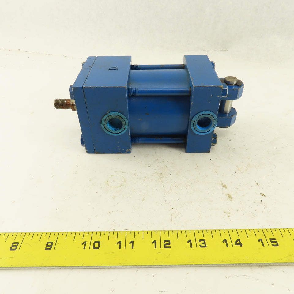 Lynair A-2-1/2B22-1 2-1/2" Bore 1" Stroke Clevis Mount Hydraulic Cylinder
