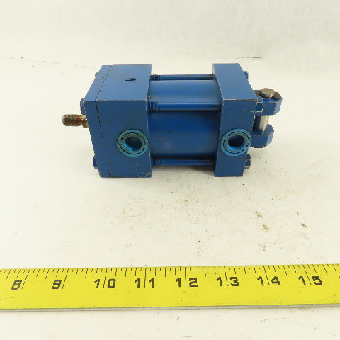 Lynair A-2-1/2B22-1 2-1/2" Bore 1" Stroke Clevis Mount Hydraulic Cylinder